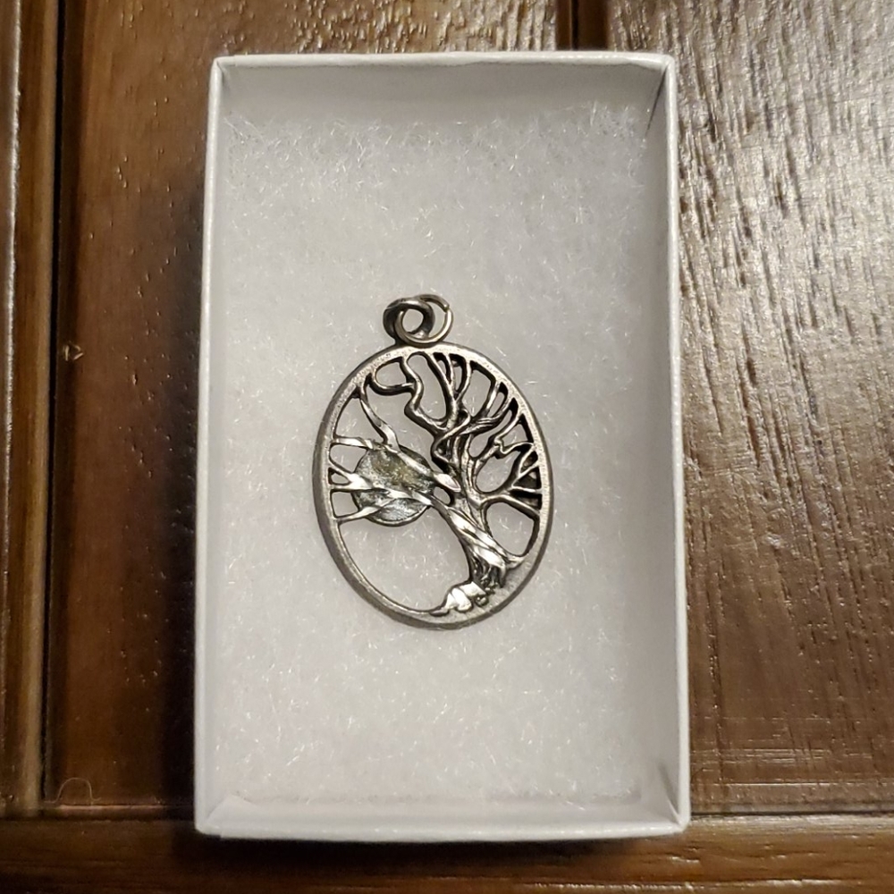 Metal Tree Pendant